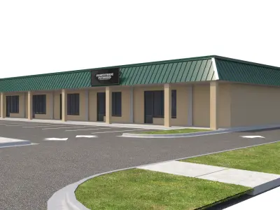 Retail-166 Retail Store 3D model