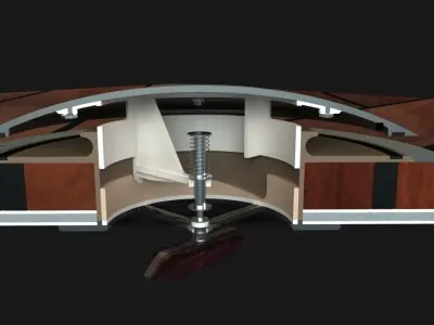 saareyachts deck vent Free 3D model