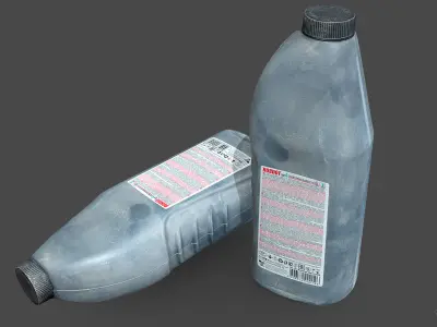 Brake Fluid Bottle 3D model purchase