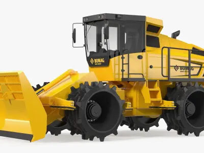 Bomag BC 473 RB5 Refuse Compactor 3D model