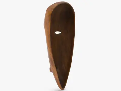  African Congo Mask 2 Wood 