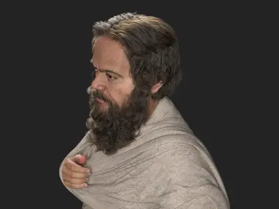 Greek Philosophers 3D model