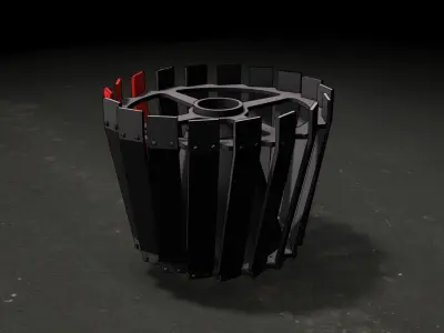 Rotor Assembly Free 3D model
