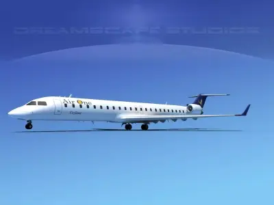 Bombardier CRJ900 Air One 3D model