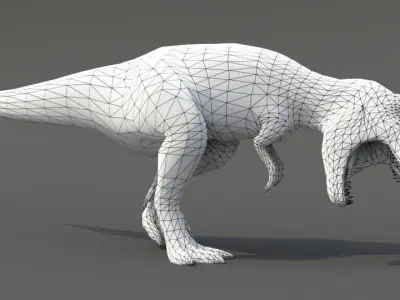 Tyrannosaurus Rex Low-poly 3D model order