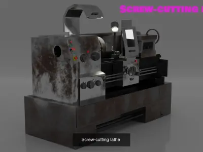 Machine tools 3D Model Pack