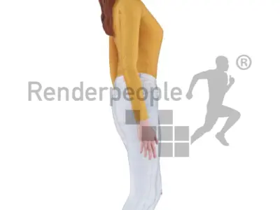 Johanna Animated 004 Standing
