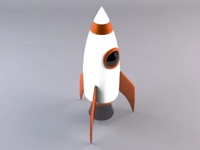 Spaceship 3D model buy