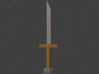 Midieval weaponds Free low-poly 3D model