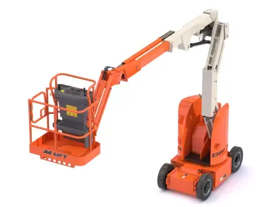 JLG E300AJP Articulating Boom Lift 3D model