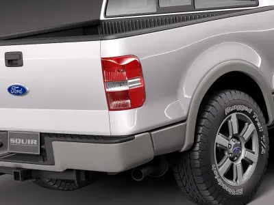 Ford F-150 Crew Cab 2004-2007 3D model