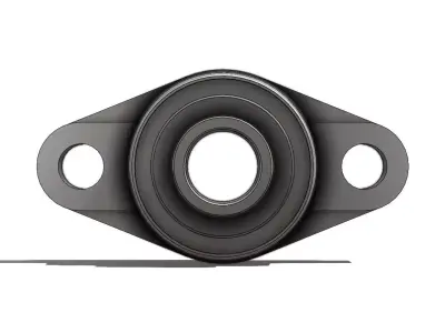 Unidade de Rolamento UCFL 205 Bearing Unit 3D model