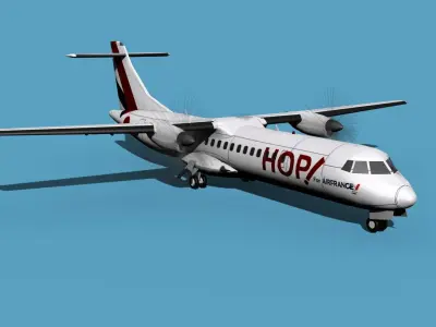ATR  ATR-72-600 Hop 3D model