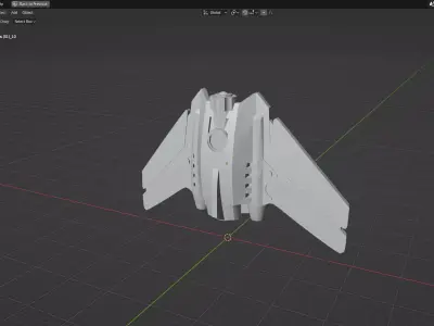 Custom3Dprint Minifigure Accessory - Minifigure Wings S1 - 10 3D print model