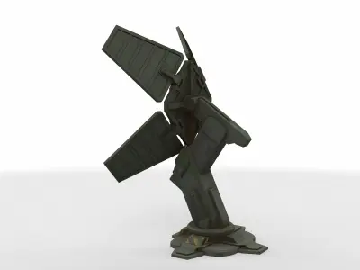 solar panel 01 3D model