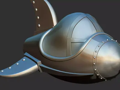 Spacecraft 3d print 3D model