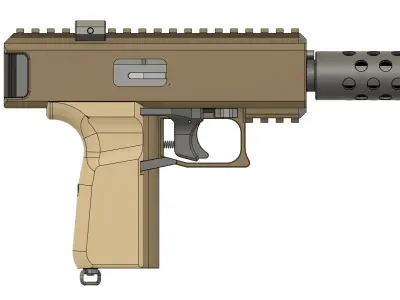 STURM PISTOL 3D model