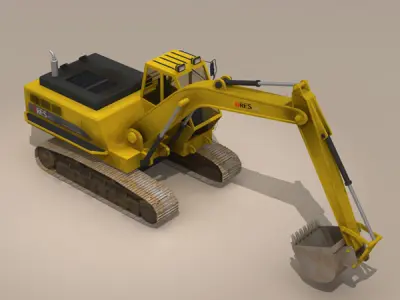 Excavator 3D model