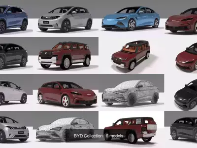 BYD Collection 3D Model Pack