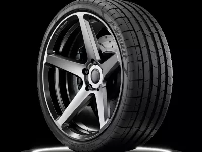 Pirelli PZ4 245 30 R20 3D model