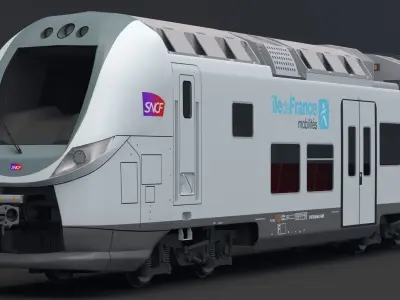 Bombardier Omneo Regio 2N Clear 3D model
