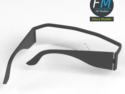 Safety spectacles 3D model