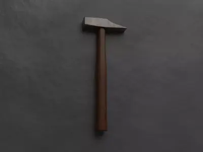 Brick Hammer 3D model