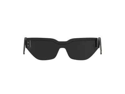 Semi Cat-eye Sunglasses 3D model
