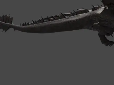 dragon 3D model 10
