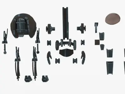 Robot  3D model shop