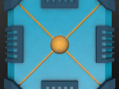 Sci-Fi Animated Lootbox Type3 Low-poly 3D model