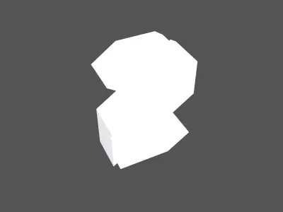 Sci-Fi Number 2 v1 002 Low-poly 3D model