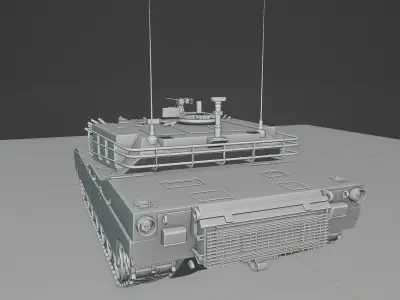 M1 Abrams-Model 3D model