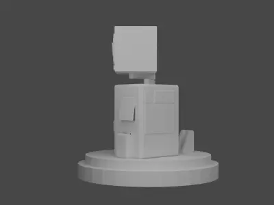 Cute Robot 3D print model