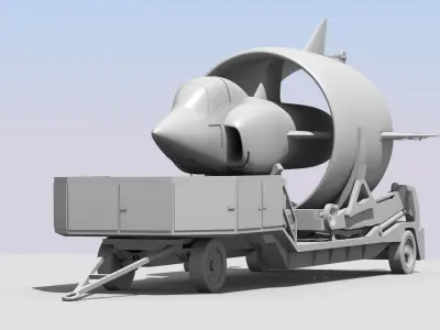 SNECMA C-450 3D print model
