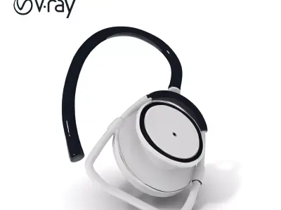 Stethoscope Model Pack for Medical and Educational Visuals Low-poly 3D model