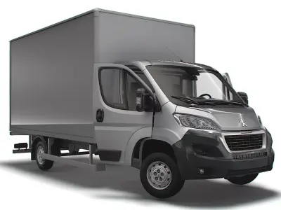 Peugeot Boxer Box HQInterior 4300WB 2023 3D model