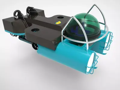 research submersible  3D model