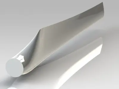 Wind Turbine Blade Free 3D model