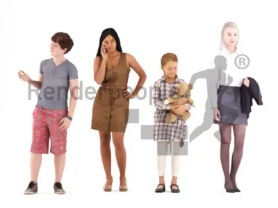 Bundle Standing Posed 001