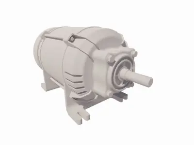 Electric Motor-Generator 3D model