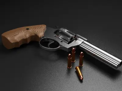 Immersive Revolver  3D model