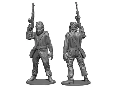 Hazmat suit  3D print model