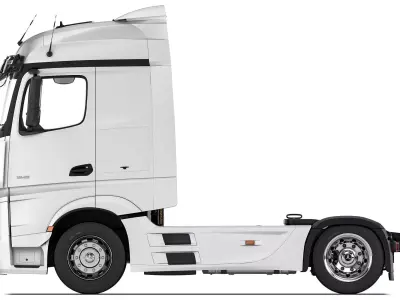 Mercedes-Benz Actros 1845 4x2 2012 3D model