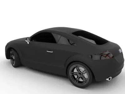 Audi TT Free 3D model purchase
