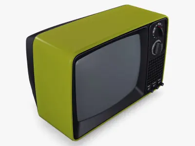 Generic Retro TV M 3 3D model