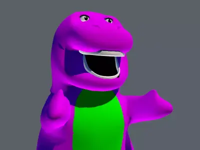 Barney The Dinosaur Free 3D model