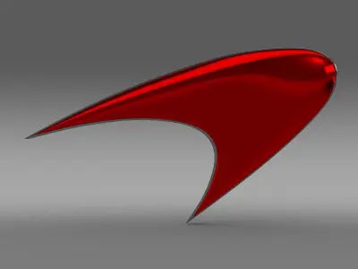 mclaren logo 3D model by Sergey
