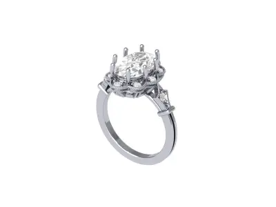 Wedding Ring  3D print model 469