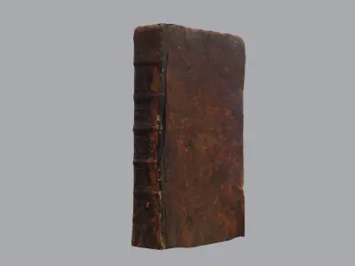 1733 Antique Book 3D model